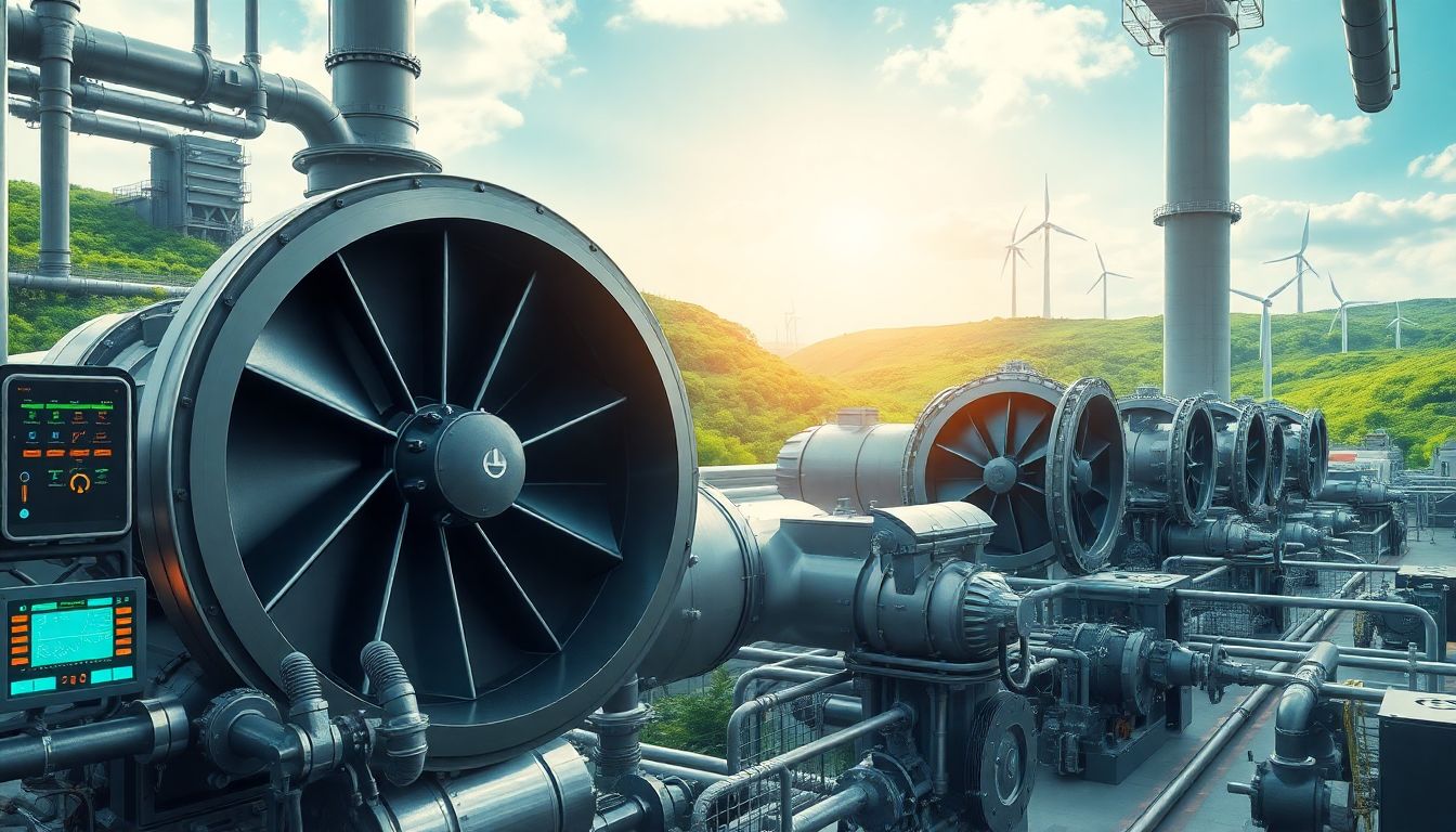 渦輪機械支持工業脫碳
